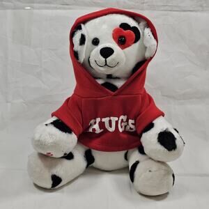 Build A Bear BE MINE DALMATIAN Vault Red Black Hearts Dog